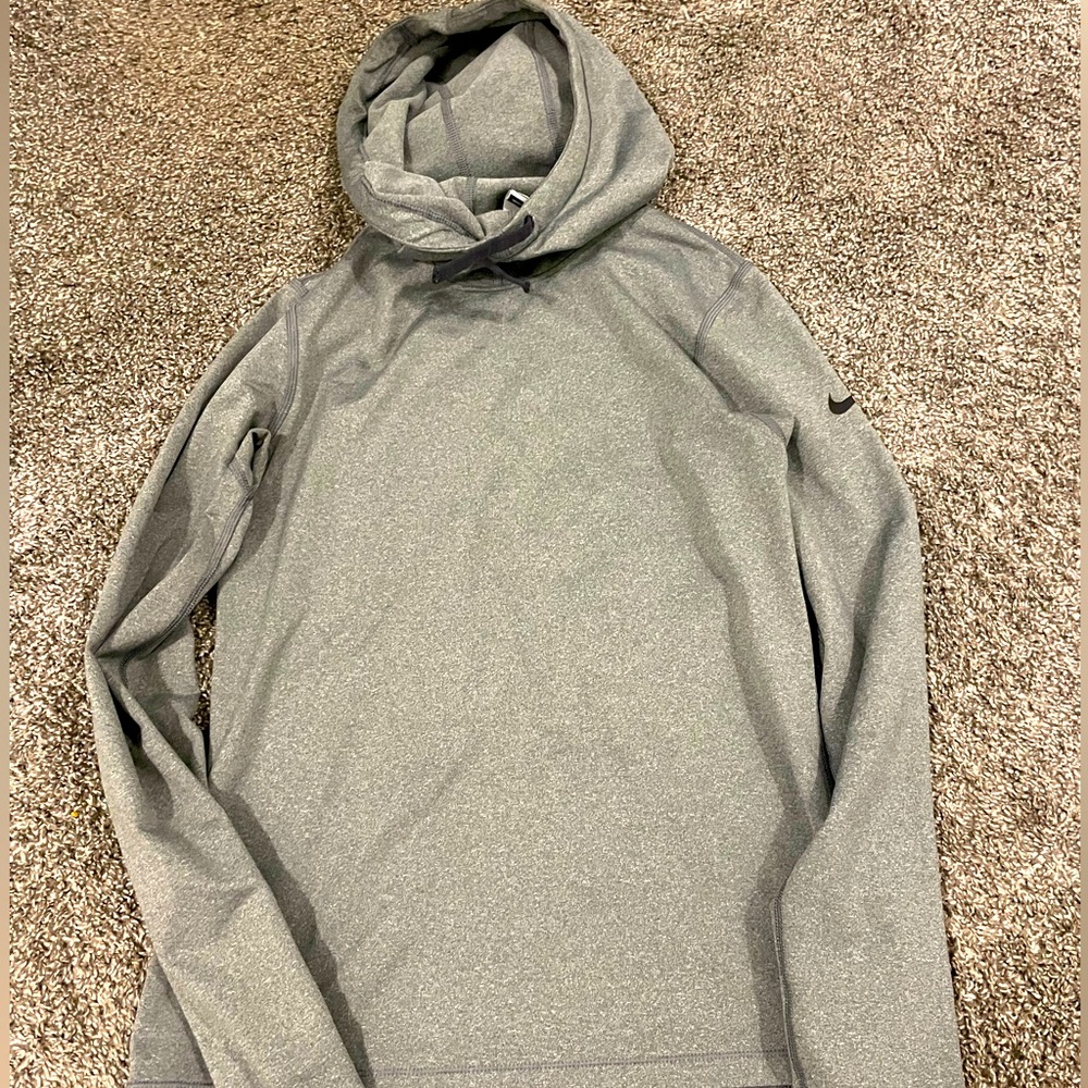 Nike Heather Gray Pullover Hoodie